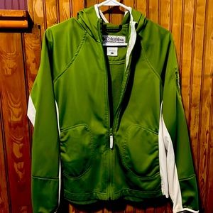 Women’s Columbia track jacket size L